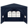 Party Tent Blue Polyethylene roof and side panels - vidaXL