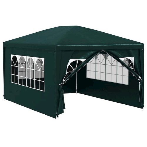 vidaXL Party Tent 9'10''x13'1'' Green, 45101