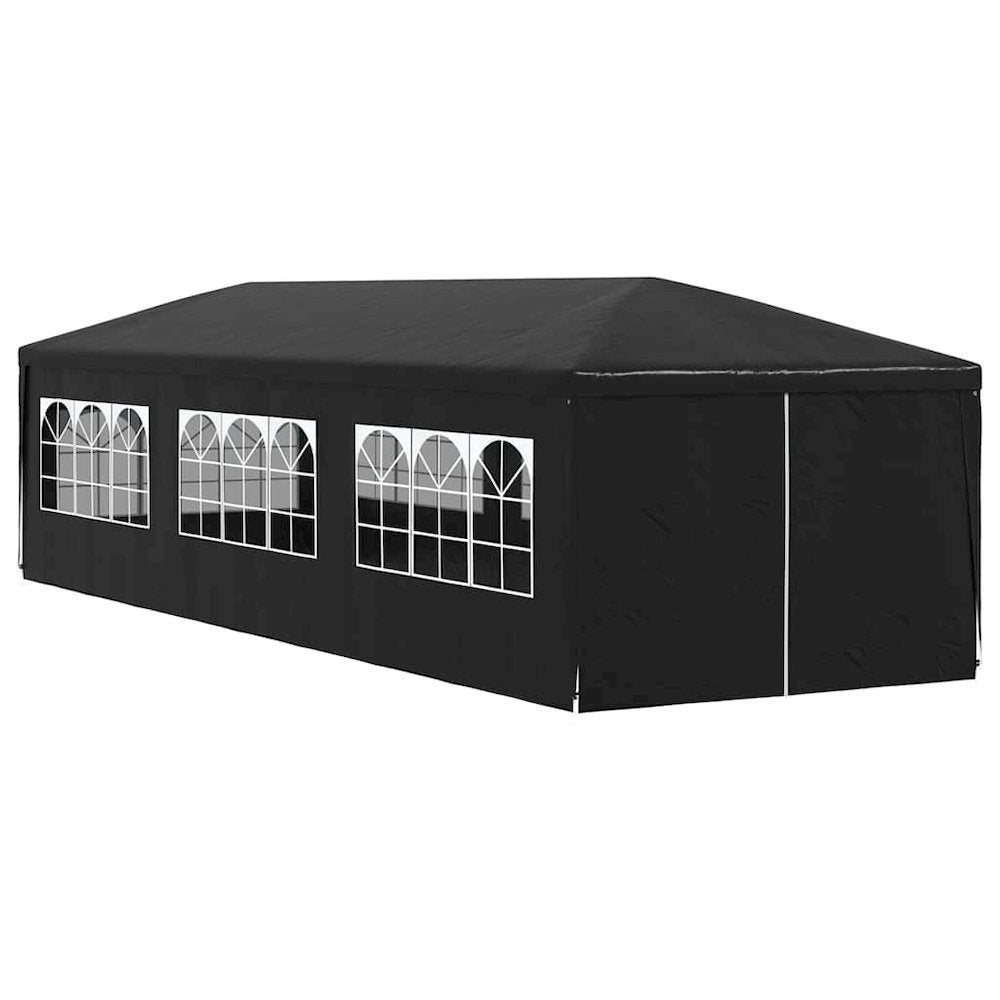 Party Tent Anthracite Polyethylene, Steel Large - vidaXL
