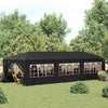 Party Tent Anthracite Polyethylene, Steel Large - vidaXL