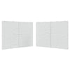 Party Tent Sidewall White 100% PE 9.8 ft x 6.4 ft - vidaXL