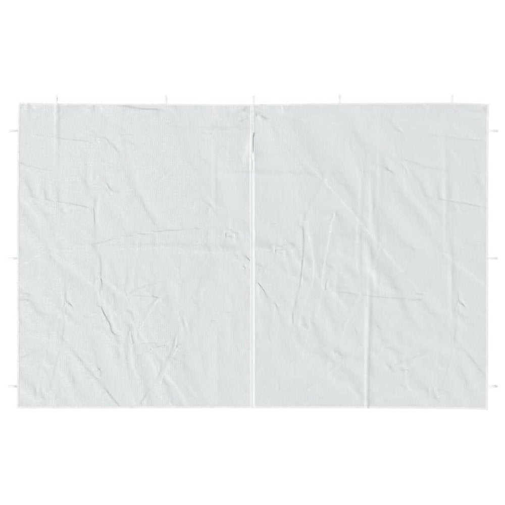 Party Tent Sidewall White 100% PE 9.8 ft x 6.4 ft - vidaXL