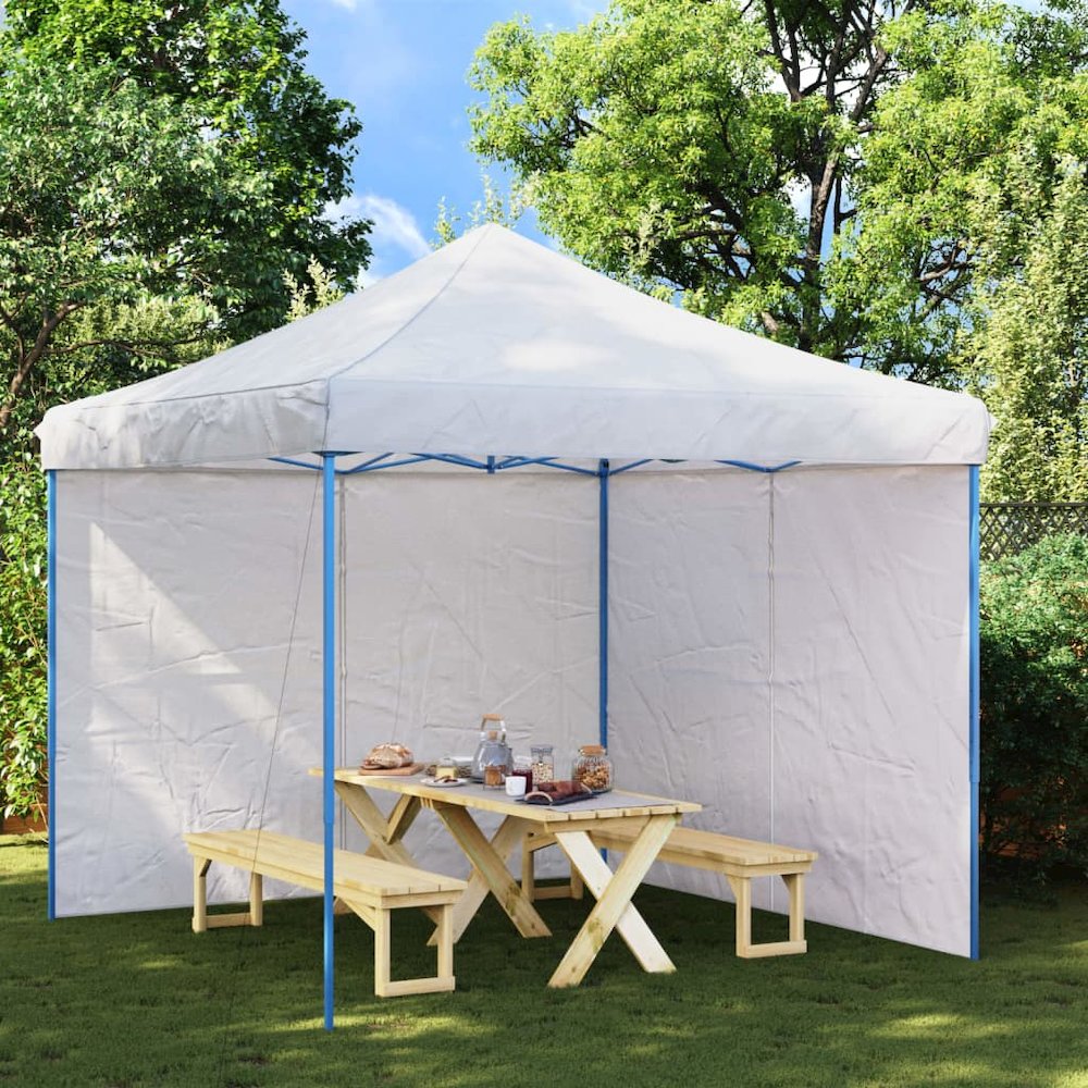 Party Tent Sidewall White 100% PE 9.8 ft x 6.4 ft - vidaXL