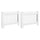 vidaXL Radiator Covers 2 pcs White MDF 44.1'', 276003