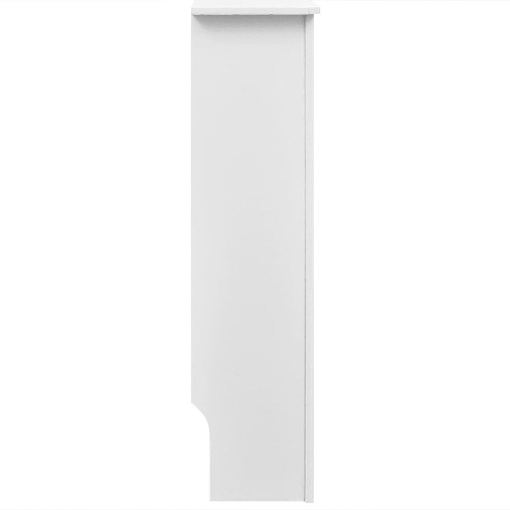 vidaXL Radiator Covers 2 pcs White MDF 44.1'', 276003