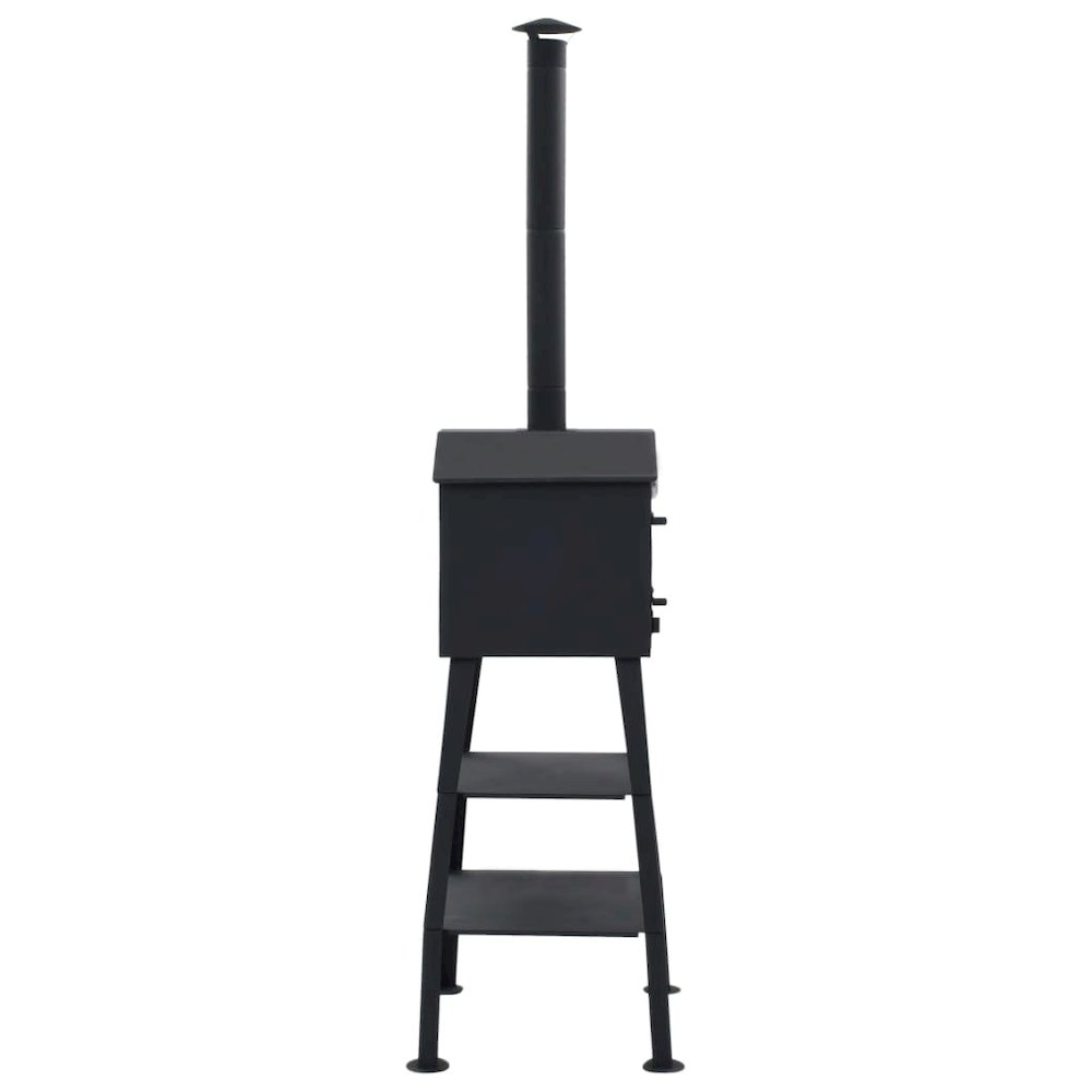 vidaXL Outdoor Pizza Oven Charcoal Fired with 2 Fireclay Stones, 40362