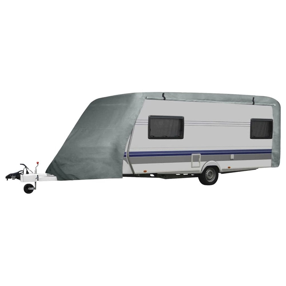 Caravan Cover Gray L - vidaXL