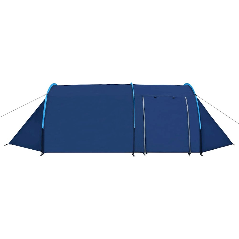 Waterproof Camping Tent 4 Persons Navy Blue/Light Blue - vidaXL