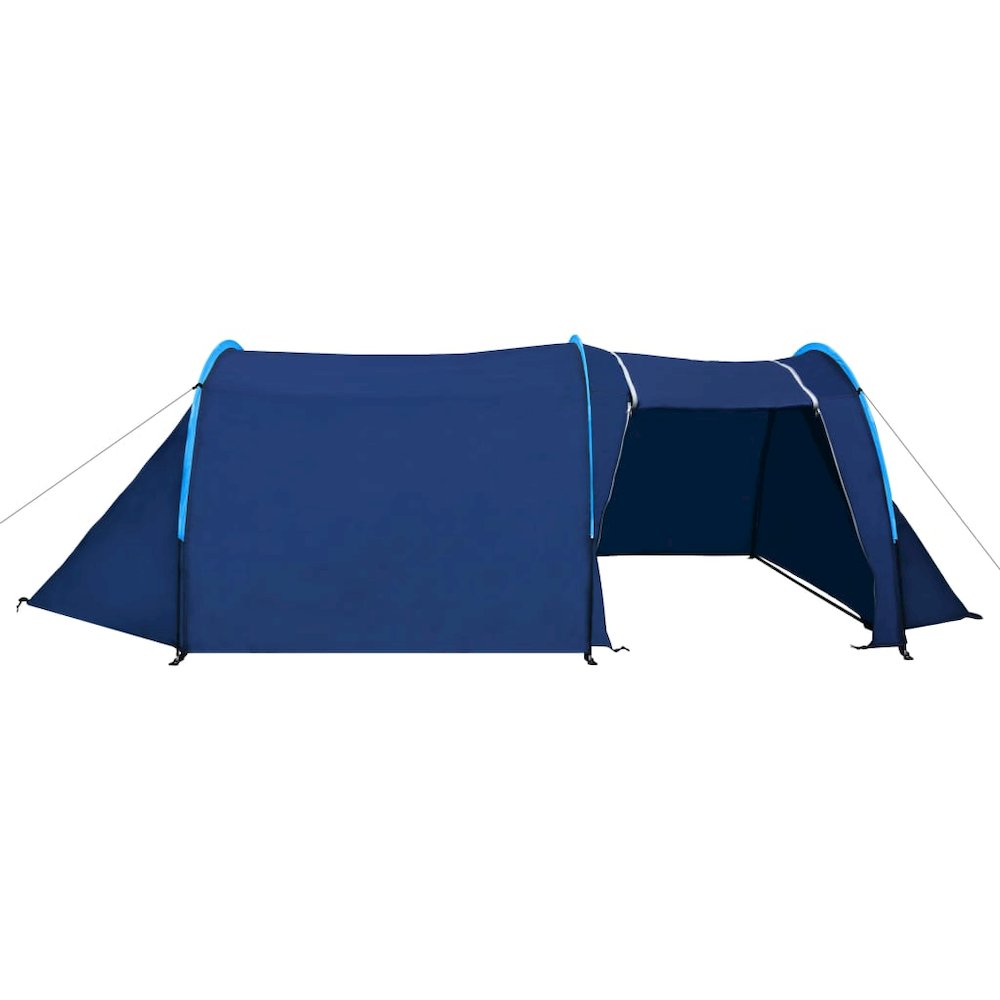 Waterproof Camping Tent 4 Persons Navy Blue/Light Blue - vidaXL