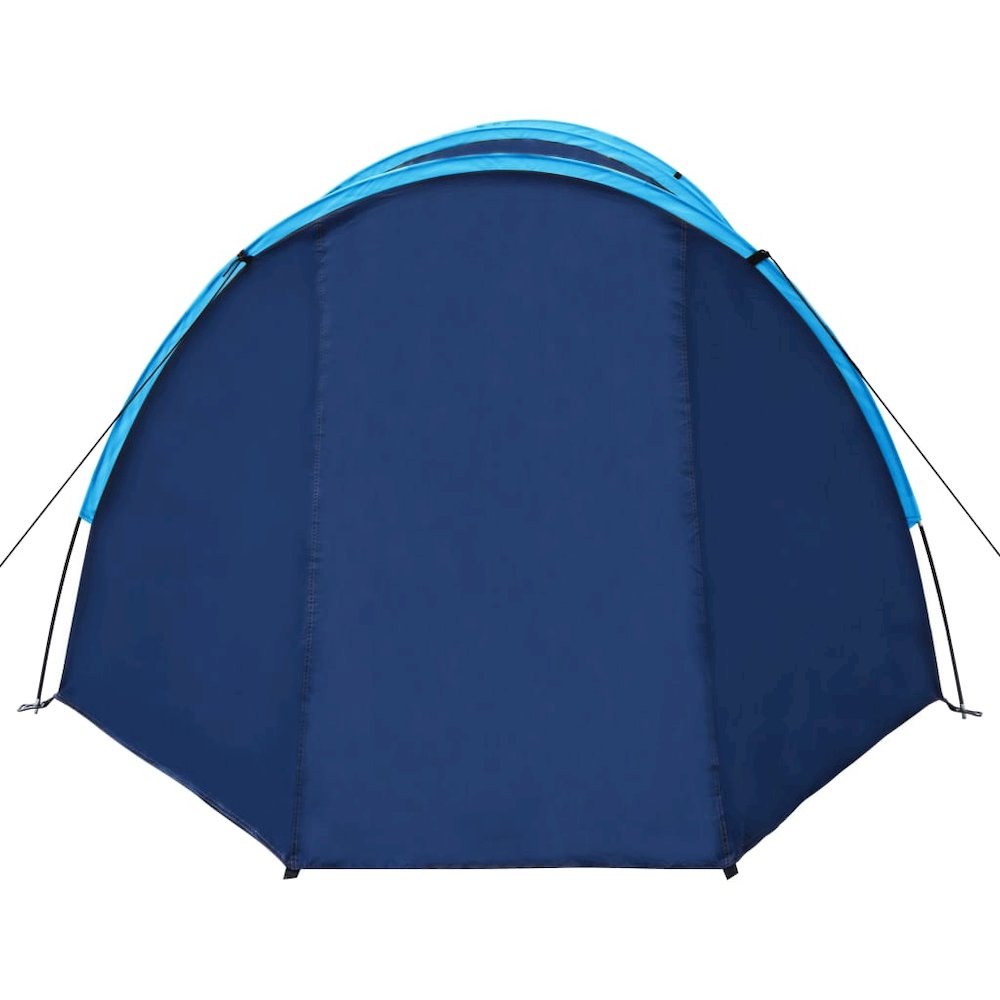Waterproof Camping Tent 4 Persons Navy Blue/Light Blue - vidaXL