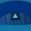 Waterproof Camping Tent 4 Persons Navy Blue/Light Blue - vidaXL