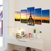 Canvas Wall Print Set Eiffel Tower 79'' x 39'', 241559 - vidaXL
