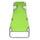 Sun Lounger Apple Green Polyester Large Foldable Sun Lounger - vidaXL