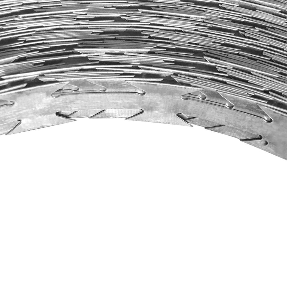 vidaXL BTO-22 NATO Razor Wire 328' Steel, 141807