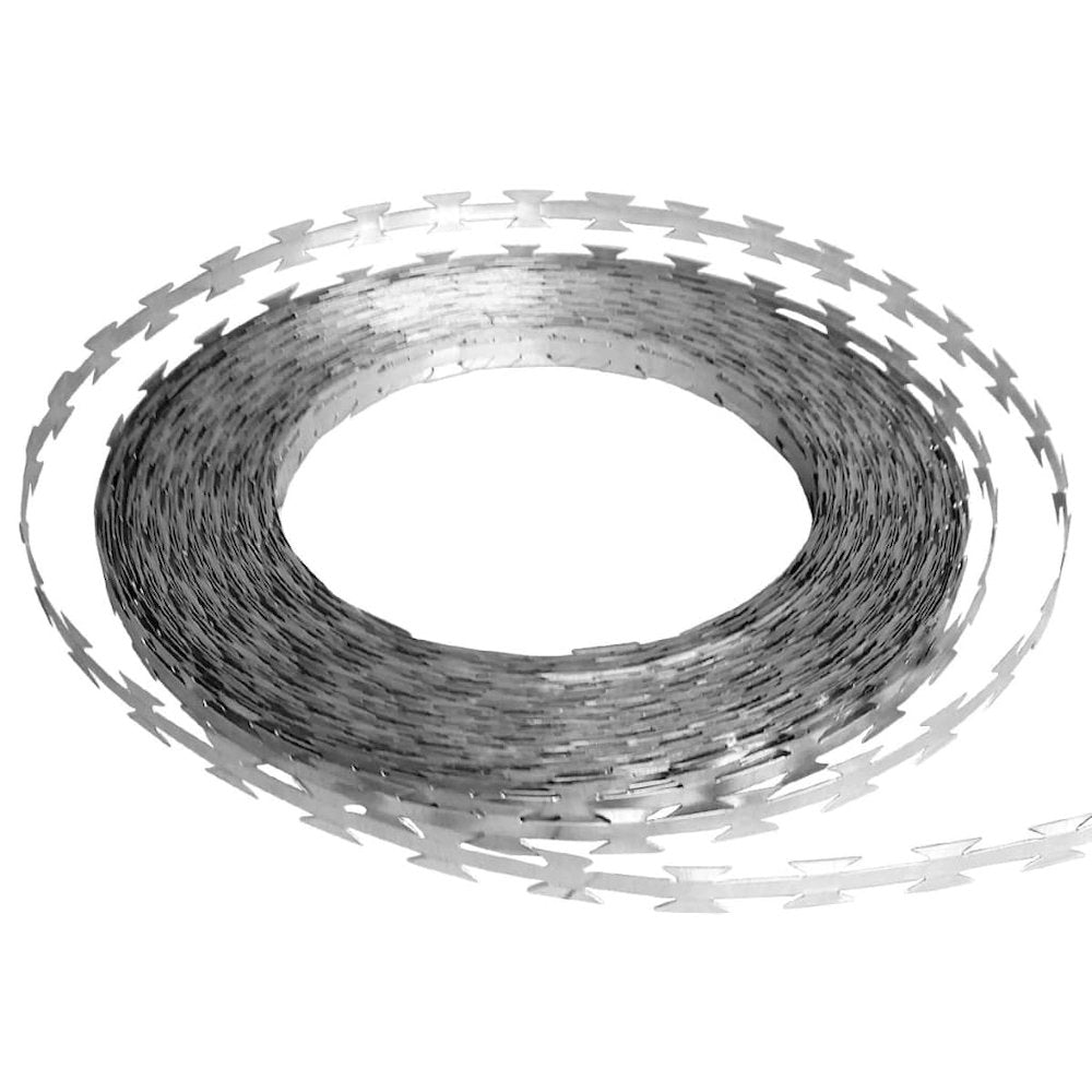 vidaXL BTO-22 NATO Razor Wire 328' Steel, 141807