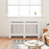 White MDF Radiator Cover Heating Cabinet 59.8'' - vidaXL