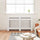 White MDF Radiator Cover Heating Cabinet 59.8'' - vidaXL