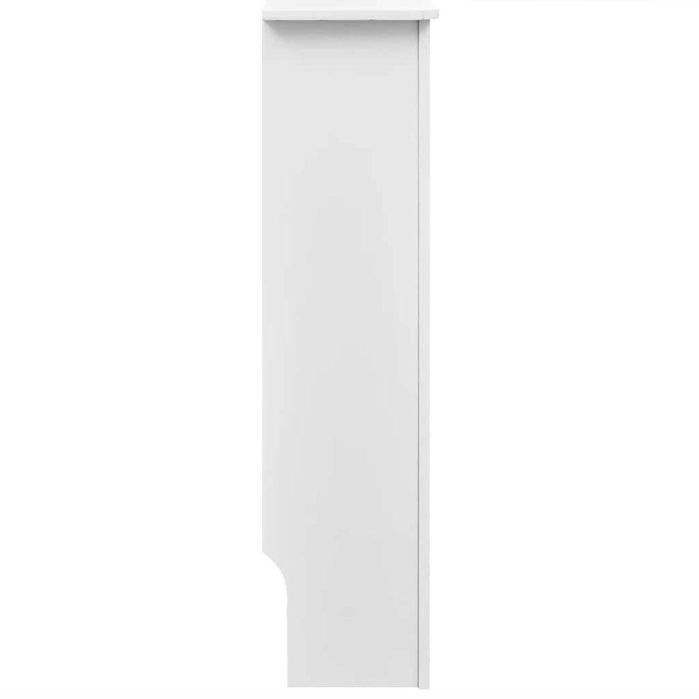 White MDF Radiator Cover Heating Cabinet 59.8'' - vidaXL