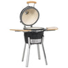 Kamado Barbecue Grill Smoker Ceramic 31.9'' 1721 - vidaXL