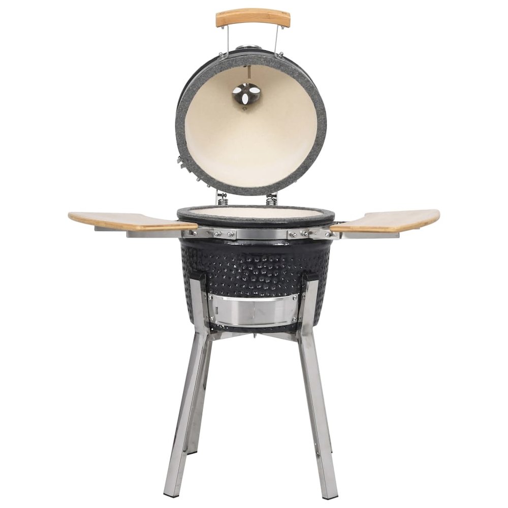 Kamado Barbecue Grill Smoker Ceramic 31.9'' 1721 - vidaXL