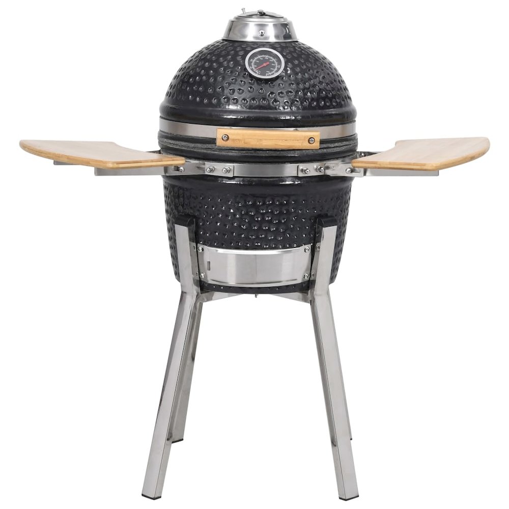 Kamado Barbecue Grill Smoker Ceramic 31.9'' 1721 - vidaXL