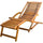 Deck Chair Light brown Acacia wood Standard Foldable Deck Chair - vidaXL