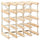 Wine Rack for 20 Bottles Solid Pinewood - vidaXL