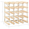 Wine Rack for 20 Bottles Solid Pinewood - vidaXL