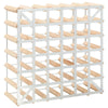 Wine Rack for 42 Bottles Solid Pinewood - vidaXL