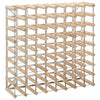 Wine Rack for 72 Bottles Solid Pinewood - vidaXL