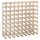 Wine Rack for 72 Bottles Solid Pinewood - vidaXL