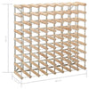 Wine Rack for 72 Bottles Solid Pinewood - vidaXL