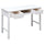 Desk White Paulownia wood and Poplar wood Medium Desk - vidaXL