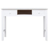 Desk White Paulownia wood and Poplar wood Medium Desk - vidaXL