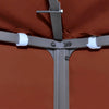 2-Tier Gazebo Top Cover 9.1 oz/ydÂ² 13.1'x9.8' Terracotta - vidaXL