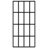 vidaXL Walk-in Shower Screen Tempered Glass 35.4''x76.8'', 145675