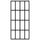 vidaXL Walk-in Shower Screen Tempered Glass 35.4''x76.8'', 145675