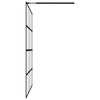 vidaXL Walk-in Shower Screen Tempered Glass 35.4''x76.8'', 145675