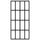 vidaXL Walk-in Shower Screen Tempered Glass 39.4''x76.8'', 145676