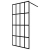 vidaXL Walk-in Shower Screen Tempered Glass 46.5''x74.8'', 145677