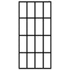 vidaXL Walk-in Shower Screen Tempered Glass 46.5''x74.8'', 145677