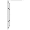 vidaXL Walk-in Shower Screen Tempered Glass 46.5''x74.8'', 145677
