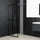 vidaXL Walk-in Shower Screen Tempered Glass 46.5''x74.8'', 145682