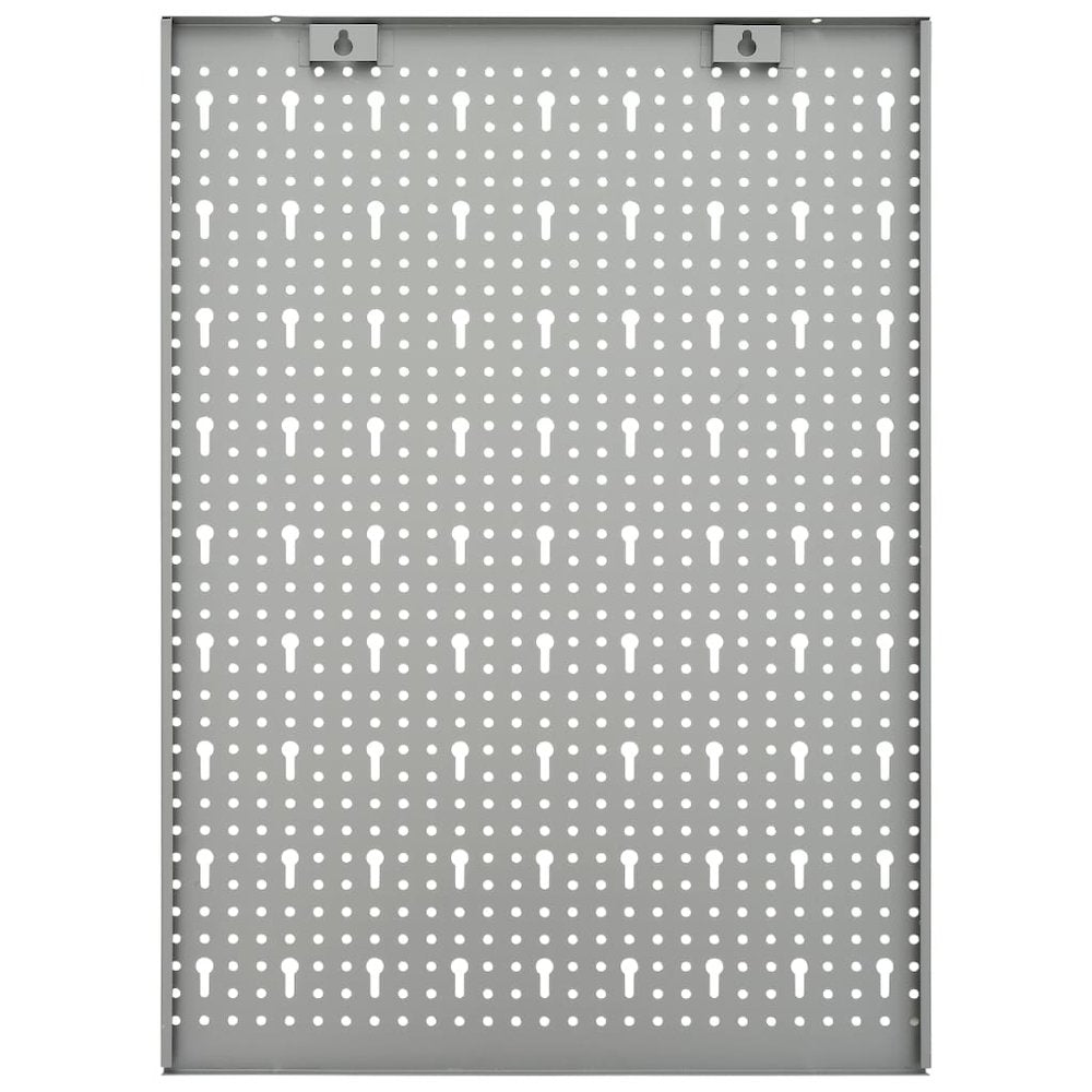 vidaXL Wall-mounted Peg Boards 3 pcs 15.7''x22.8'' Steel, 145349
