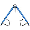 Sun Lounger Blue Steel frame and polyester fabric Standard Size - vidaXL