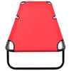 Sun Lounger Red - vidaXL