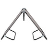 Sun Lounger Grey Strong steel frame & 600D polyester Standard - vidaXL
