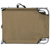 Sunlounger Taupe - vidaXL