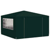 Party Tent Green Polyethylene, Steel Large Collapsible - vidaXL
