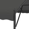 Canopy Anthracite and black Steel Large Durable Canopy - vidaXL